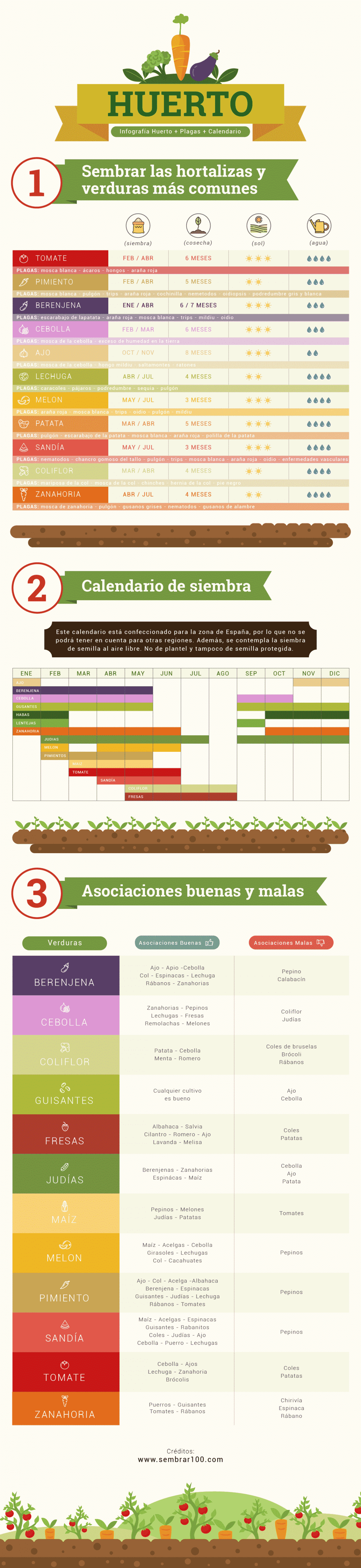 Cómo plantar un huerto